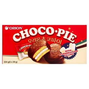 Orion 6 x 39g Choco Pie with Marshmallow Filling