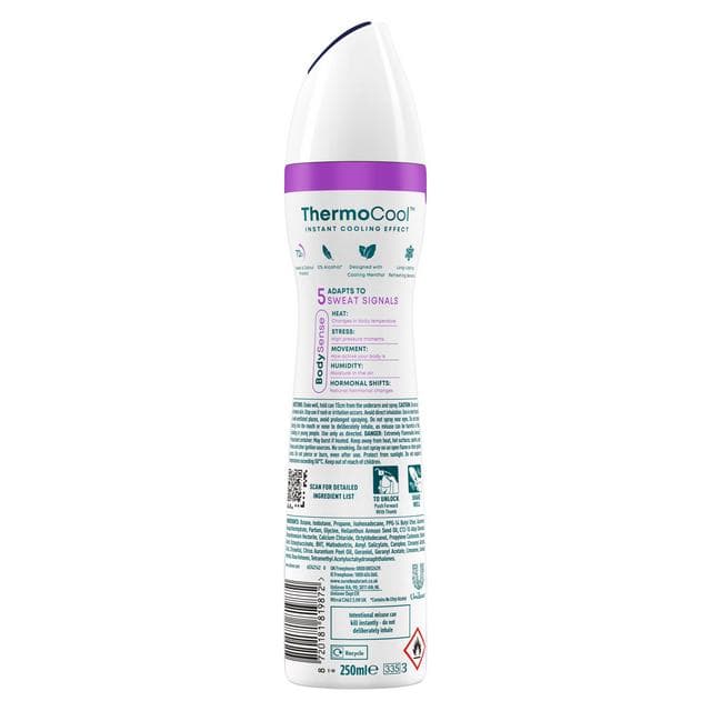 Sure Women 250ml Acai & Jasmine Nonstop Protection Frozen Antiperspirant Aerosol Deodorant Spray - gallery image 6
