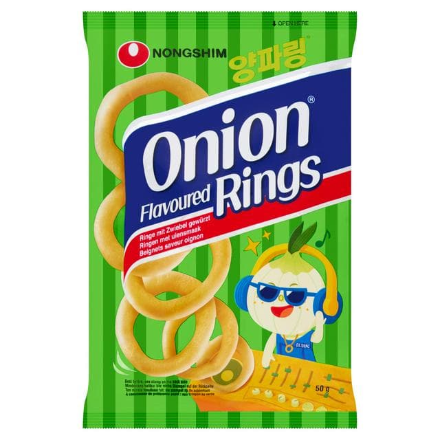 Nongshim 50g Onion Flavoured Rings Snack - gallery image 1