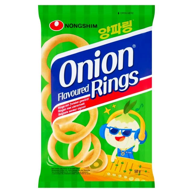 Nongshim 50g Onion Flavoured Rings Snack - gallery image 1