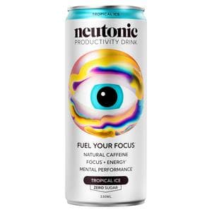 Neutonic 330ml Tropical Ice Food Supplement Productivity Drink