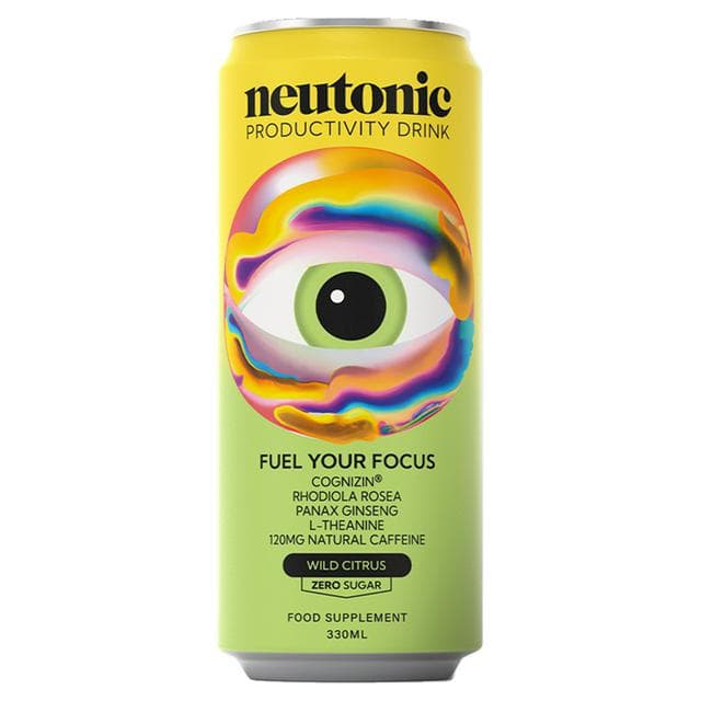 Neutonic 330ml Wild Citrus Food Supplement Productivity Drink - gallery image 1