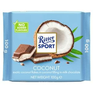 Ritter Sport 100g Coconut Chocolate Bar
