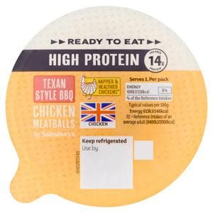 Sainsbury's 80g Ready to Eat Texan BBQ Meatballs