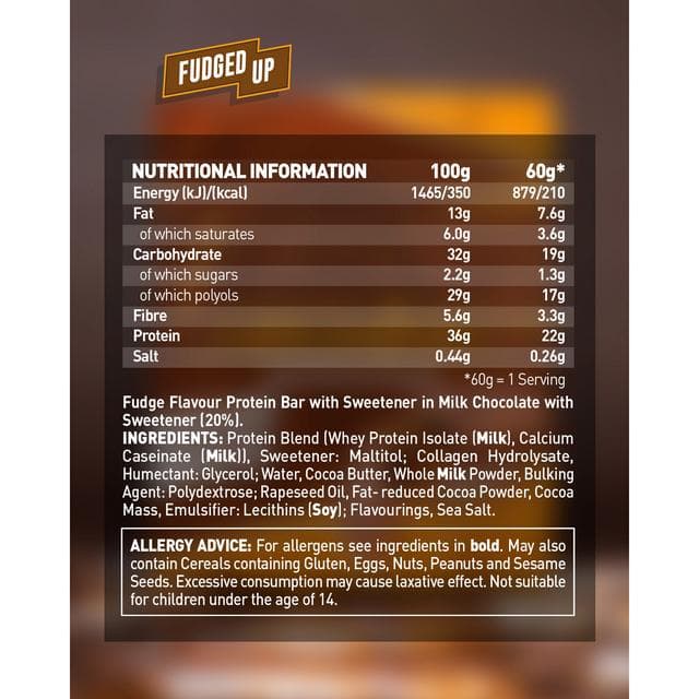 Grenade 60g Fudge Up Flavour Protein Bar - gallery image 2