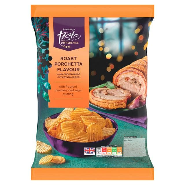 Sainsbury's 150g Porchetta with Rosemary & Sage Crisps, Taste the Difference - gallery image 1