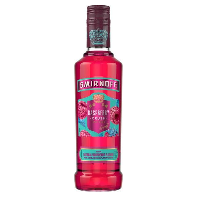Smirnoff 35cl 35% Vol Raspberry Crush Flavoured Spirit Drink - gallery image 1