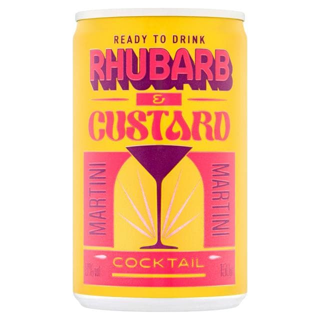 Martini 150ml Rhubarb & Custard Cocktail - gallery image 1