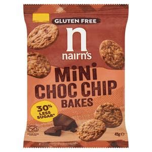Nairn's 45g Mini Choc Chip Bakes Biscuits