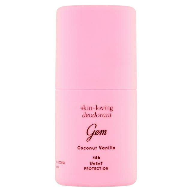Gem 50ml Skin Loving Protection Coconut Vanilla Female Roll on Deodorant - gallery image 1