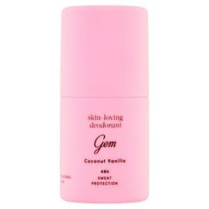 Gem 50ml Skin Loving Protection Coconut Vanilla Female Roll on Deodorant