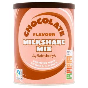 Sainsbury's 300g Chocolate Flavour Milkshake Mix