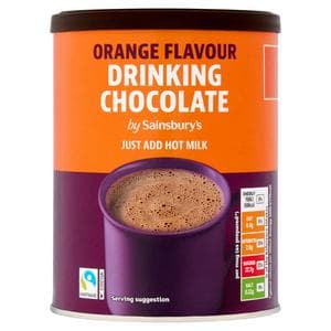 Sainsbury's 300g Orange Flavour Drinking Chocolate