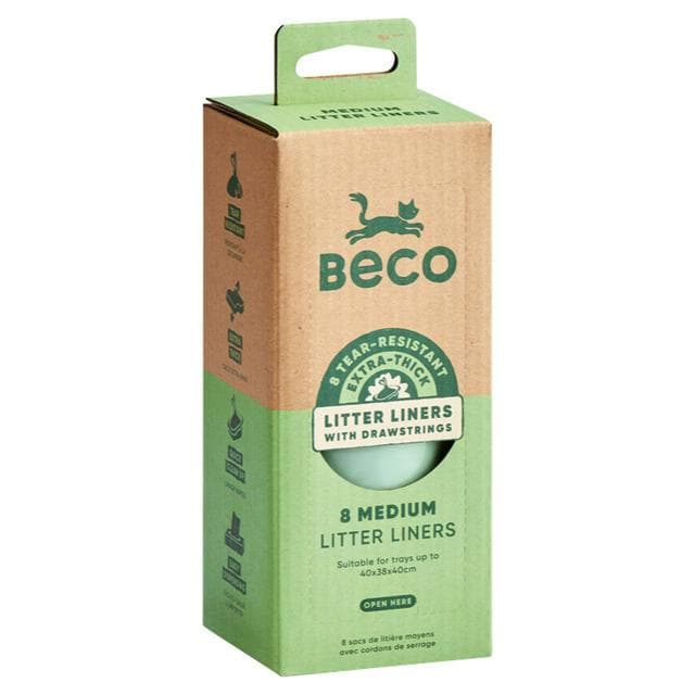 Beco 8 x Medium Cat Litter Liners with Drawstrings - gallery image 1