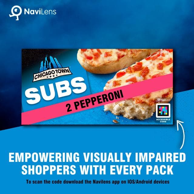 Chicago Town 2 x Subs Pepperoni Pizzas 250g - gallery image 4