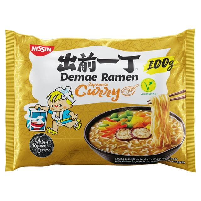 Nissin 100g Demae Ramen Japanese Curry Instant Noodles - gallery image 1