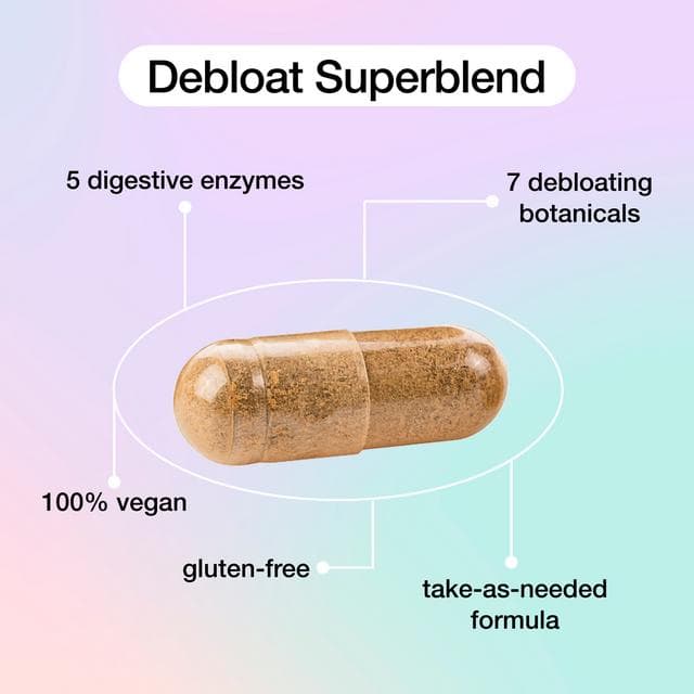 Unfabled 60 x Debloat Superblend Capsules - gallery image 3
