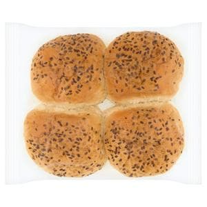 Sainsbury's 4 x Linseed Topped Milk Rolls