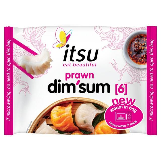 itsu 6 x Prawn Dim Sum 168g - gallery image 1
