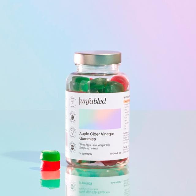 Unfabled 60 x Apple Cider Vinegar Gummies - gallery image 3