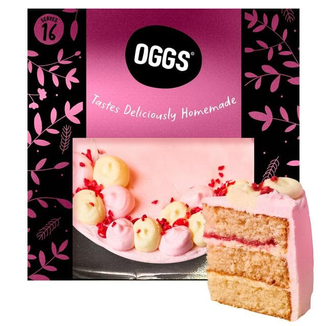 OGGS Rhubarb & Custard Celebration Cake - gallery image 1