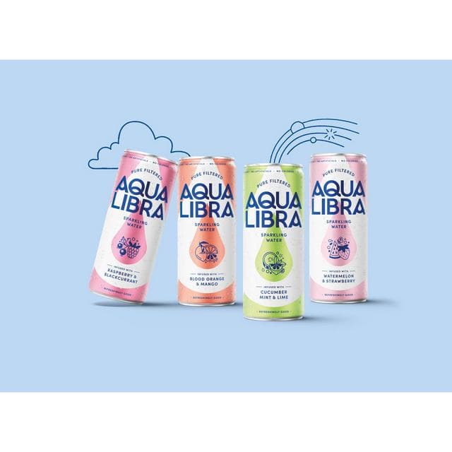 Aqua Libra 12 x 30ml Flavoured Sparkling Water - gallery image 4