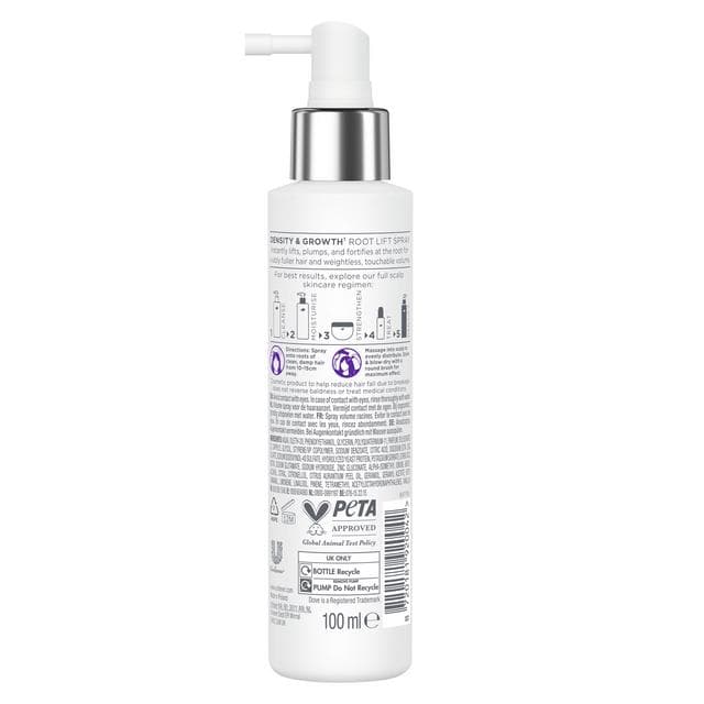 Dove 100ml Density & Growth Root Lift Scalp Therapy Hair Spray - gallery image 2