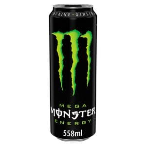 Monster 558ml Mega Resealable Energy Drink Can