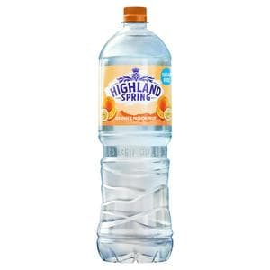 Highland Spring 1.25L Orange & Passion Fruit Still Spring Water Bottle