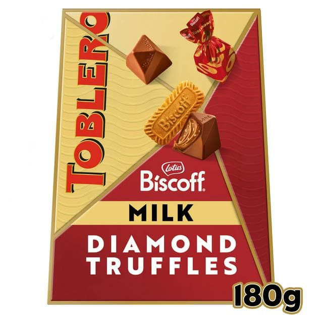 Toblerone 180g Biscoff Chocolate Pralines - gallery image 1