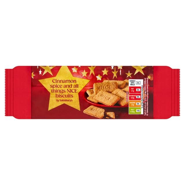 Sainsbury's 200g Cinnamon Spice & All Things Nice Biscuits - gallery image 1