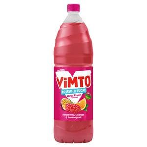 Vimto 2L Raspberry, Orange & Passionfruit Real Fruit Squash