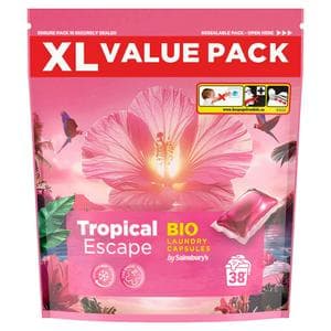 Sainsbury's 494g Tropical Escape Bio Laundry Capsules