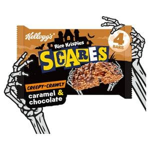 Kellogg's Rice Krispies Squares 4 x 36g Caramel & Chocolate Multipack Snack Bars
