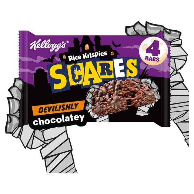 Kellogg's Rice Krispies Squares 4 x 36g Totally Chocolatey Snack Bars - gallery image 1