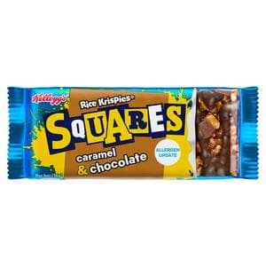 Kellogg's Rice Krispies Squares 30 x 36g Caramel & Chocolate Snack Bars