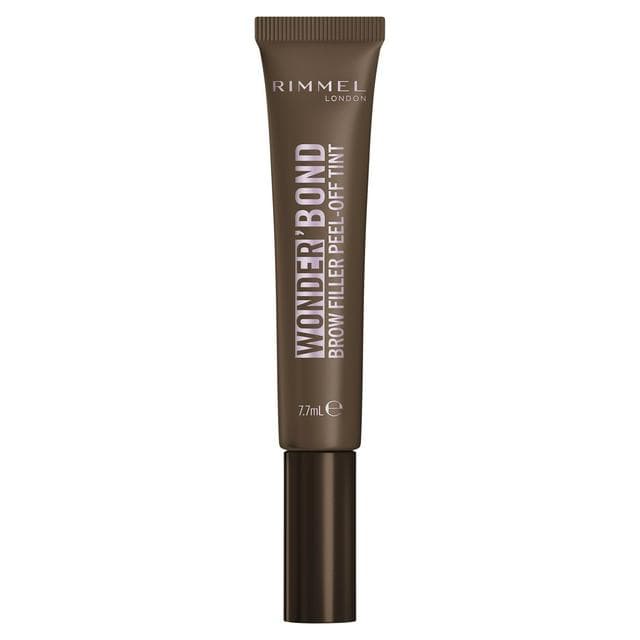 Rimmel London Wonder Bond Brow Filler Peel Off Tint Dark Brown - gallery image 1