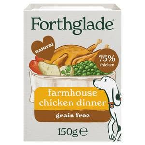 Forthglade 150g Farmhouse Chicken Dinner Wet Dog Food Tray