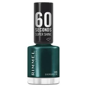 Rimmel London 60 Seconds Super Shine Nail Polish 105 Evergreen