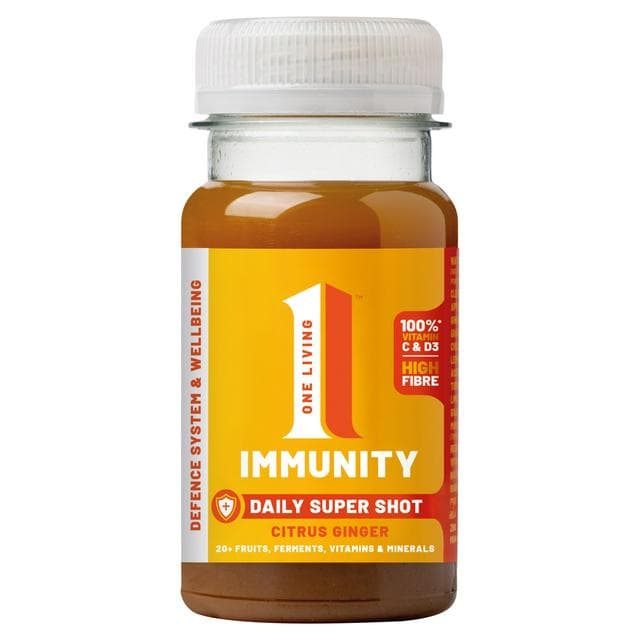 One Living 100ml Immunity Citrus Ginger Shot - gallery image 1