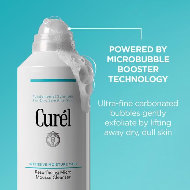 Curél 190ml Resurfacing Micro Mousse Cleanser - gallery image 6