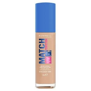 Rimmel London Match Perfection Foundation 101N Classic Ivory SPF20 30ml