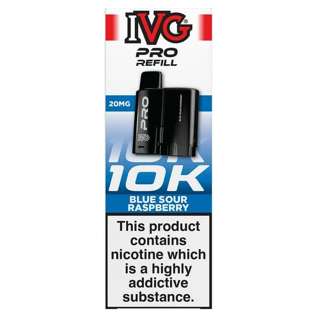 IVG Pro 20mg/ml Blue Sour Raspberry Refill - gallery image 1
