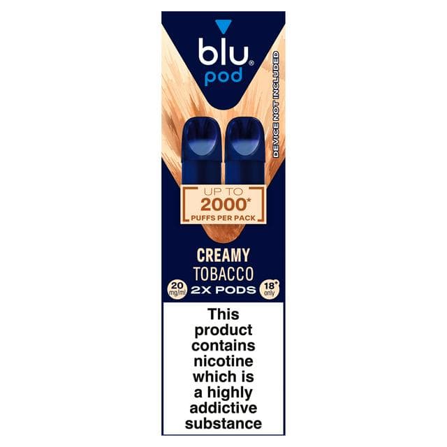 blu Pod 20mg/ml Creamy Tobacco Vape Pods - gallery image 1