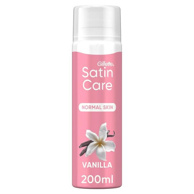 Satin Care Shave Gel, Vanilla Scent, 200ml - gallery image 1