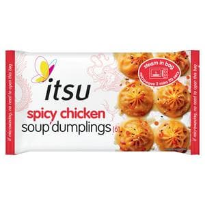 itsu 6 x Spicy Chicken Soup Dumplings 168g