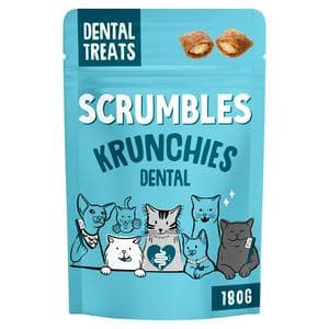 Scrumbles Krunchies 180g Dental Cat Treats