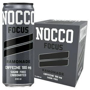 Nocco 4 x 330ml Focus Ramonade Energy Drink