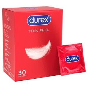 Durex 30 x Thin Feel Condoms