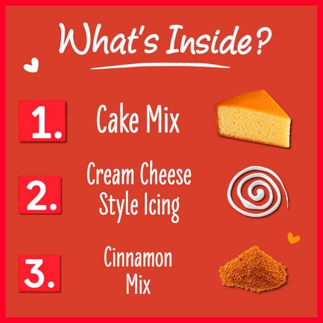 Betty Crocker 465g Cinnamon Swirl Cake Kit - gallery image 4